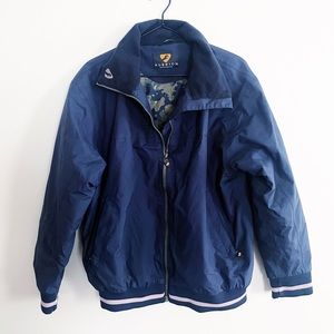 Aubrion women’s riding team jacket navy blue size large